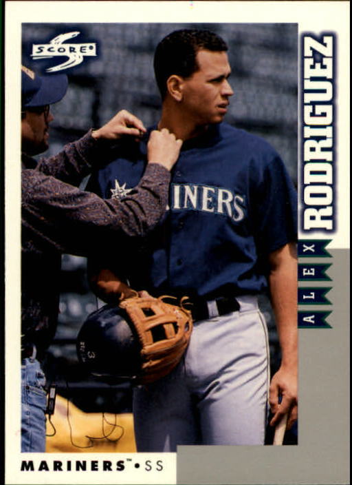 1998 Score Rookie Traded #30 Alex Rodriguez