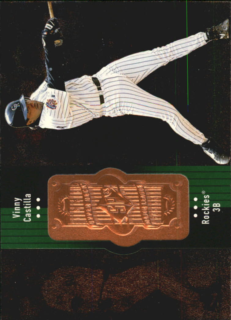 1998 SPx Finite #81 Vinny Castilla