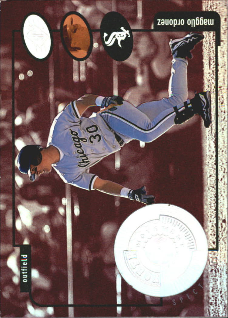 1998 SPx Finite Spectrum #203 Magglio Ordonez YM