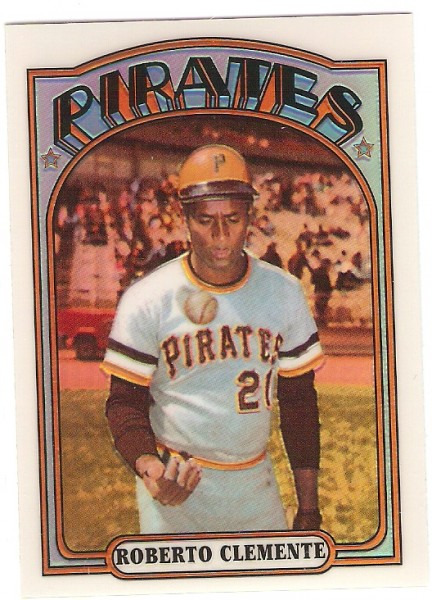 1998 Topps Clemente Finest Refractors #18 Roberto Clemente 1972