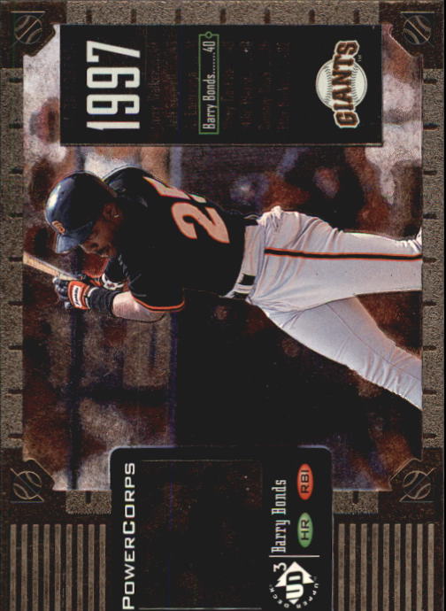 1998 UD3 #55 Barry Bonds PF