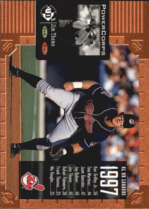 1998 UD3 #144 Jim Thome PE