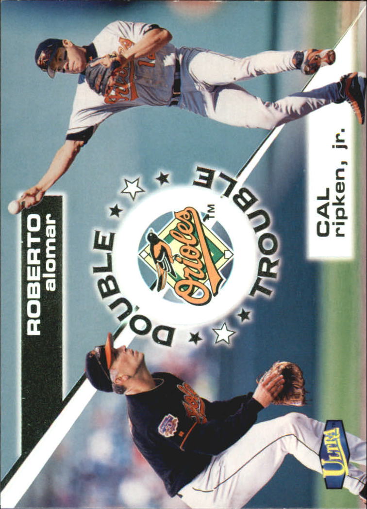 1998 Ultra Double Trouble #7 C.Ripken/R.Alomar