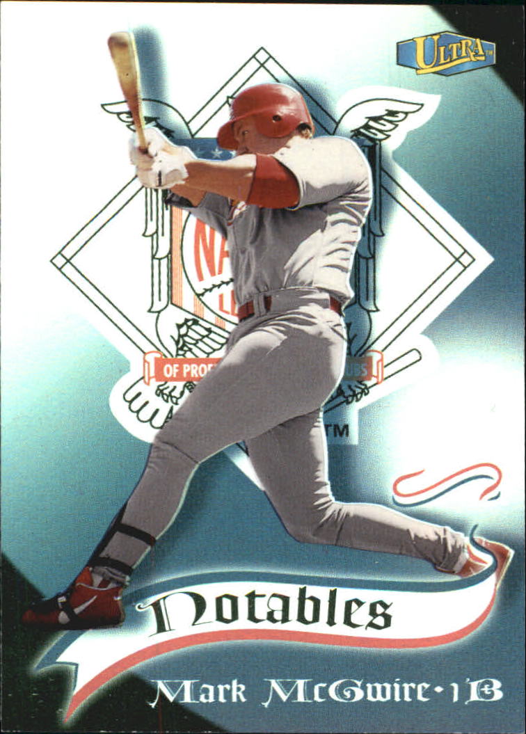 1998 Ultra Notables #7 Mark McGwire