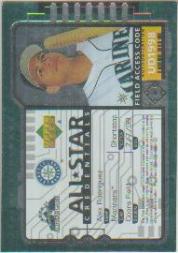 1998 Upper Deck All-Star Credentials #AS15 Alex Rodriguez