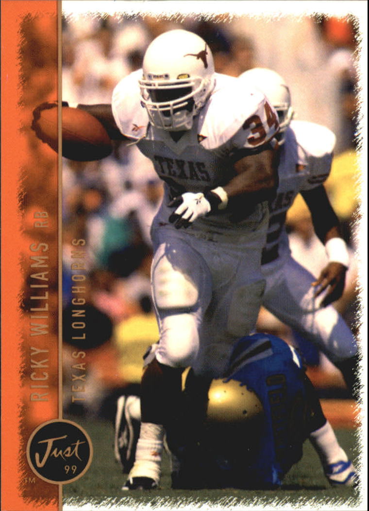 1999 Just #49 Ricky Williams FB