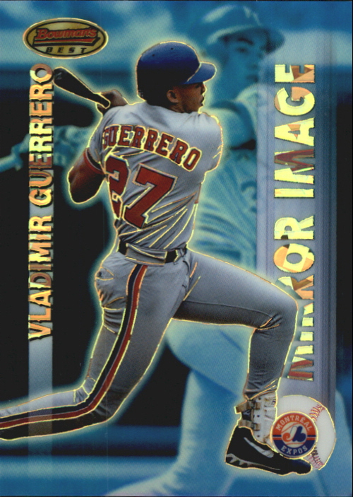 1999 Bowman's Best Mirror Image Atomic Refractors #M7 V.Guerrero/C.Beltran