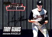 1999 Bowman's Best Rookie Locker Room Autographs #RA3 Troy Glaus