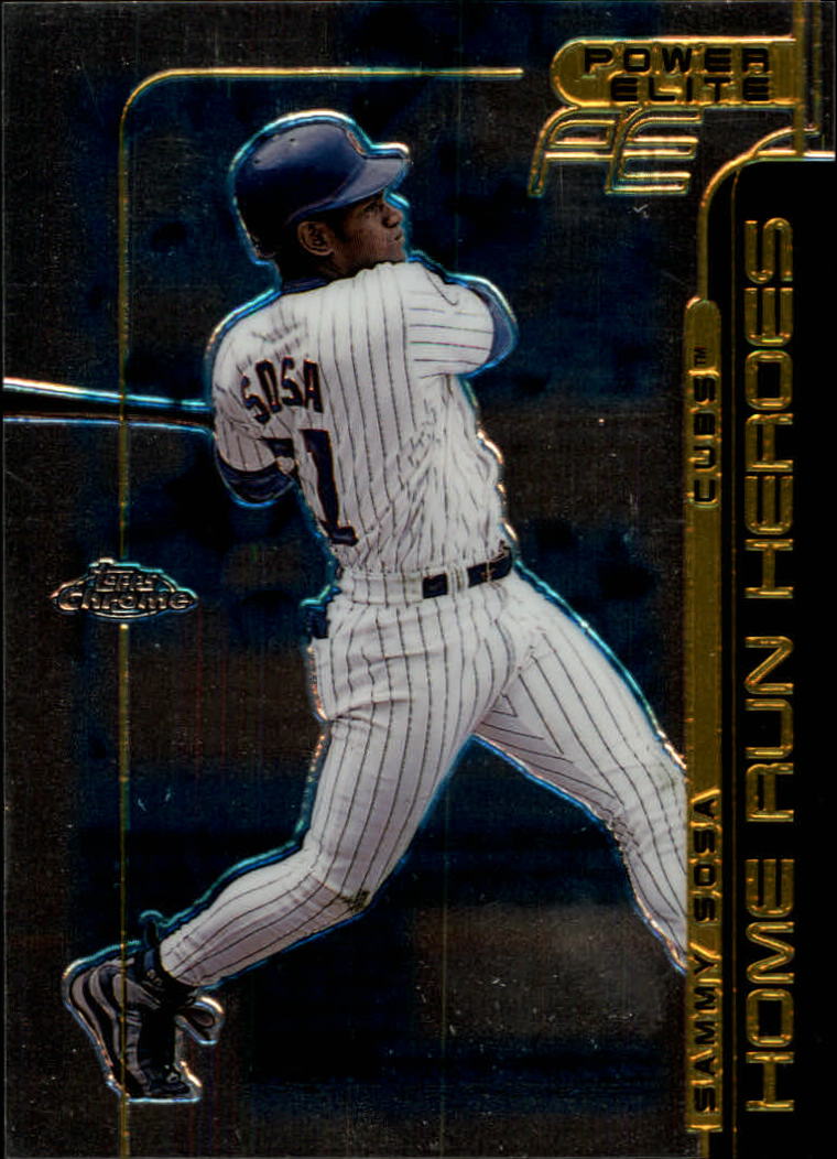 1999 Home Run Heroes #10 Sammy Sosa Topps Chr