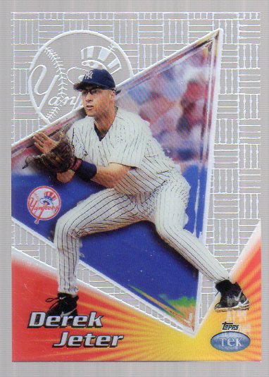 1999 Topps Tek Pattern 1 #24A Derek Jeter