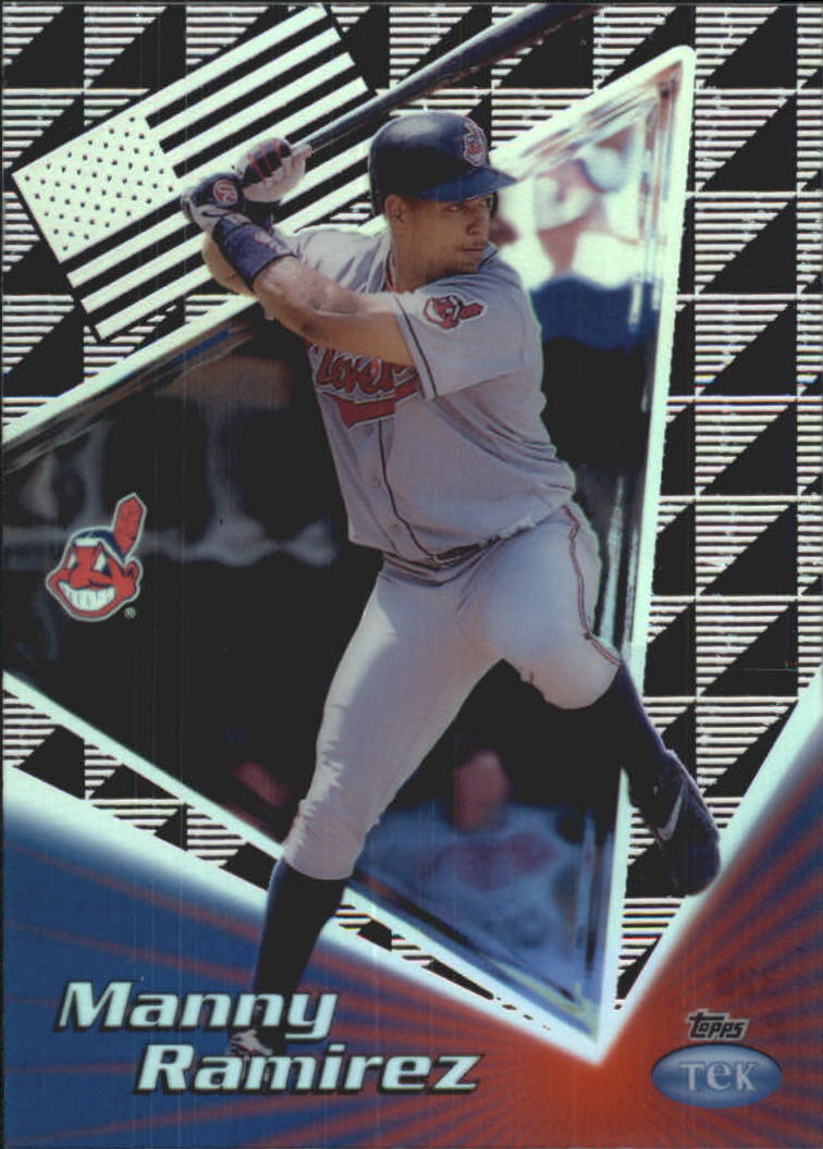 1999 Topps Tek Pattern 1 #32B Manny Ramirez Away