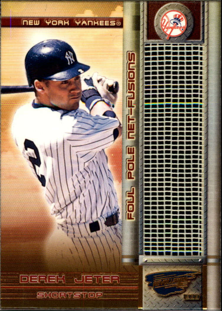 1999 Revolution Foul Pole #12 Derek Jeter