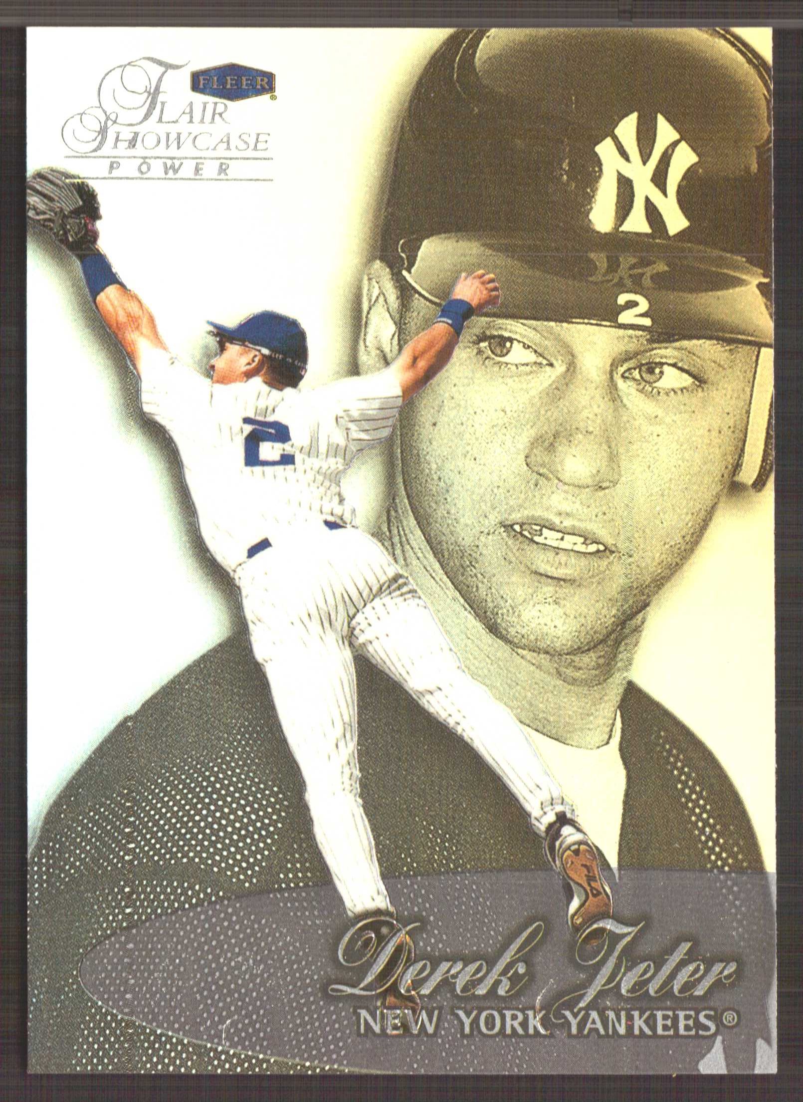 1999 Flair Showcase Row 3 #22 Derek Jeter