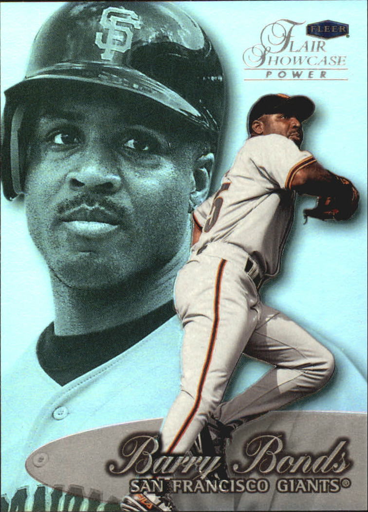 1999 Flair Showcase Row 3 #25 Barry Bonds