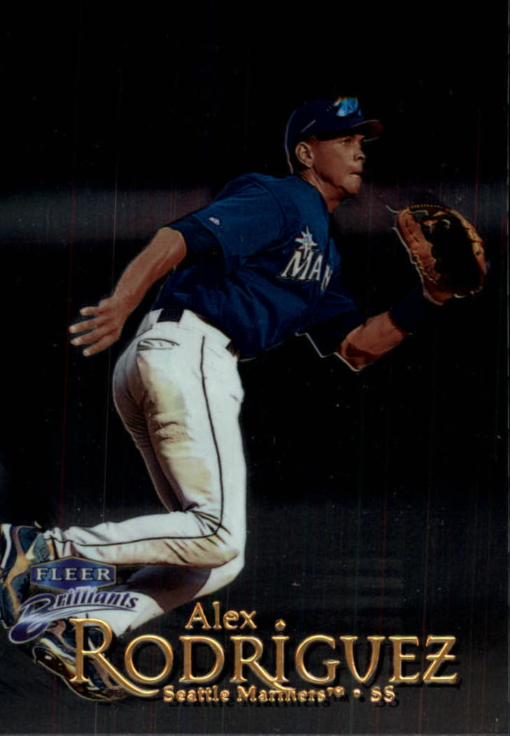 1999 Fleer Brilliants #39 Alex Rodriguez