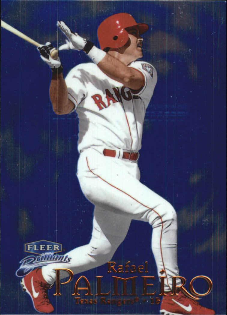 1999 Fleer Brilliants Blue #101 Rafael Palmeiro