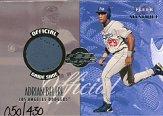 1999 Fleer Mystique Feel the Game #1 A.Beltre Shoe/430