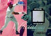 1999 Fleer Mystique Feel the Game #3 J.Gonzalez Btg.Glove/415