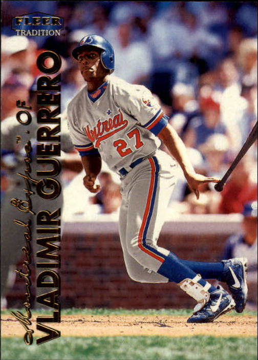 1999 Fleer Tradition #20 Vladimir Guerrero