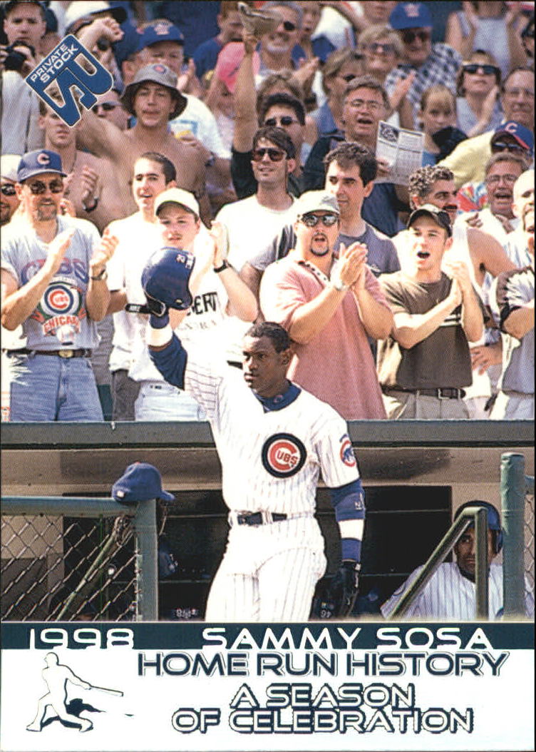1999 Private Stock Home Run History #18 Sammy Sosa SPEC