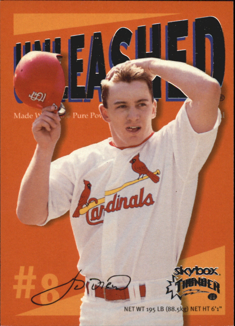 1999 SkyBox Thunder Unleashed #U4 J.D. Drew