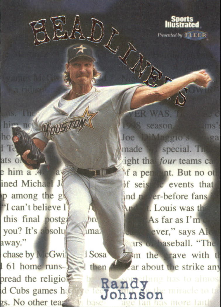 1999 Sports Illustrated Headliners #2 Randy Johnson
