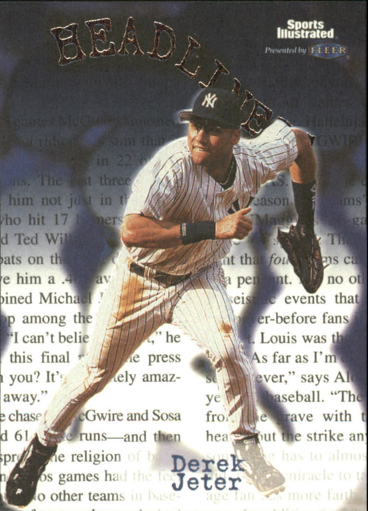 1999 Sports Illustrated Headliners #21 Derek Jeter