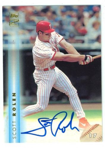 1999 Topps Autographs #A3 Scott Rolen