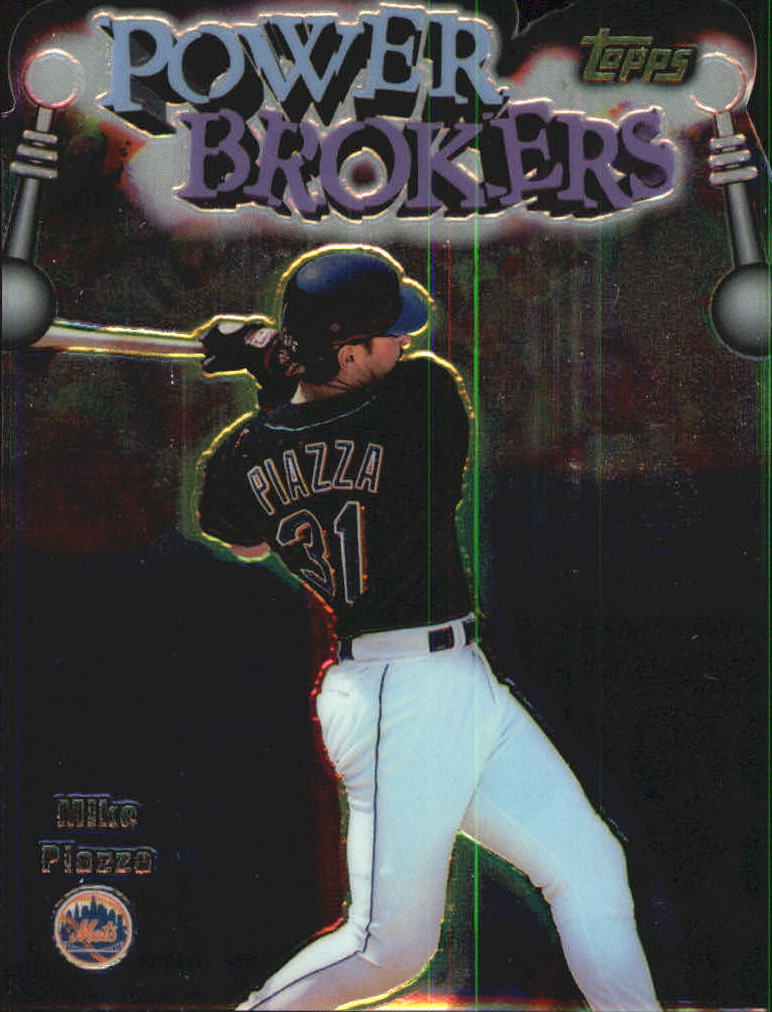 1999 Topps Power Brokers #PB10 Mike Piazza