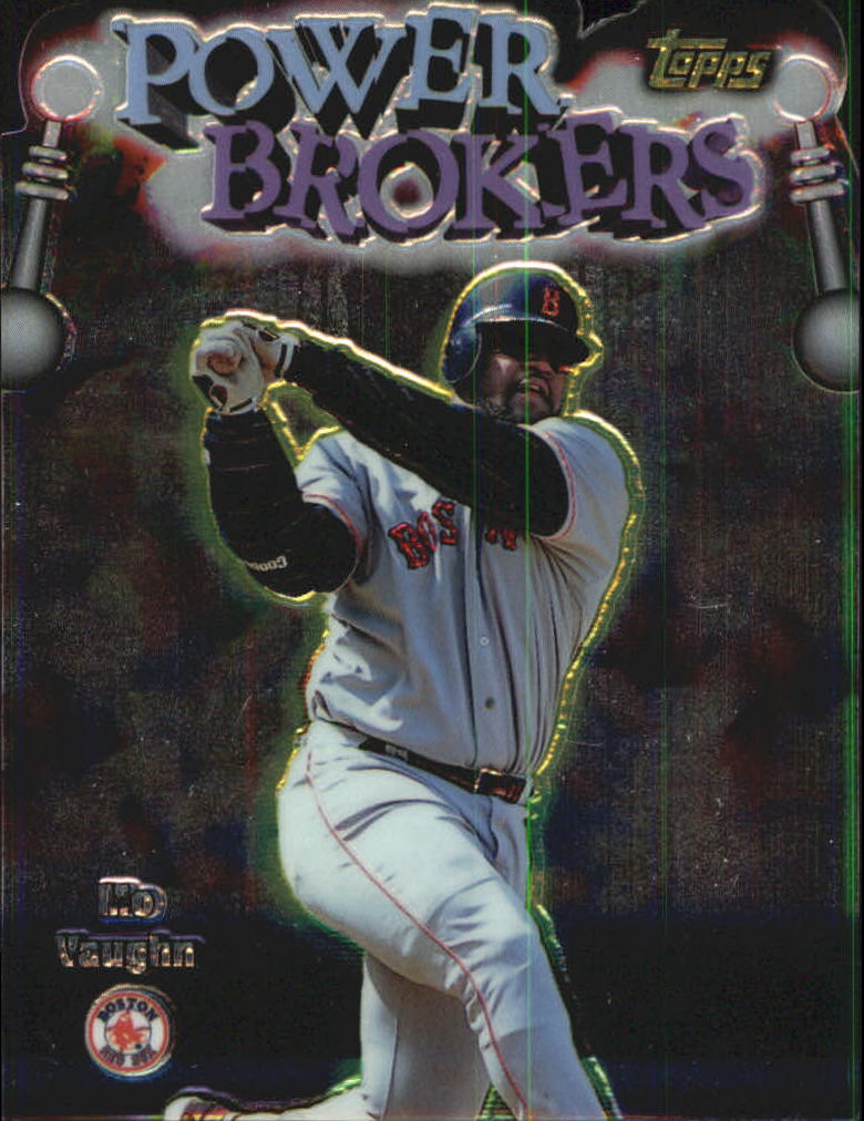 1999 Topps Power Brokers #PB13 Mo Vaughn