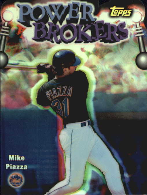 1999 Topps Power Brokers Refractors #PB10 Mike Piazza