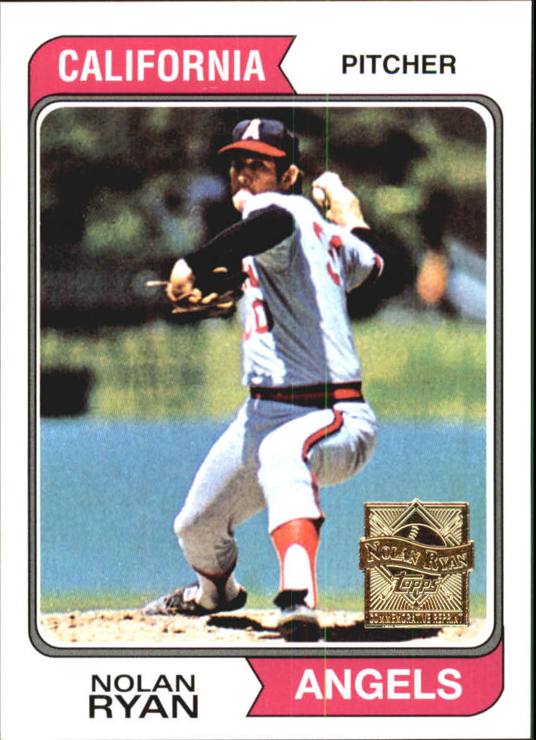1999 Topps Ryan #7 Nolan Ryan 1974