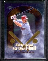 1999 Topps Chrome Early Road to the Hall #ER4 Juan Gonzalez