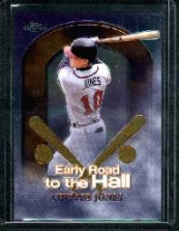 1999 Topps Chrome Early Road to the Hall #ER6 Chipper Jones