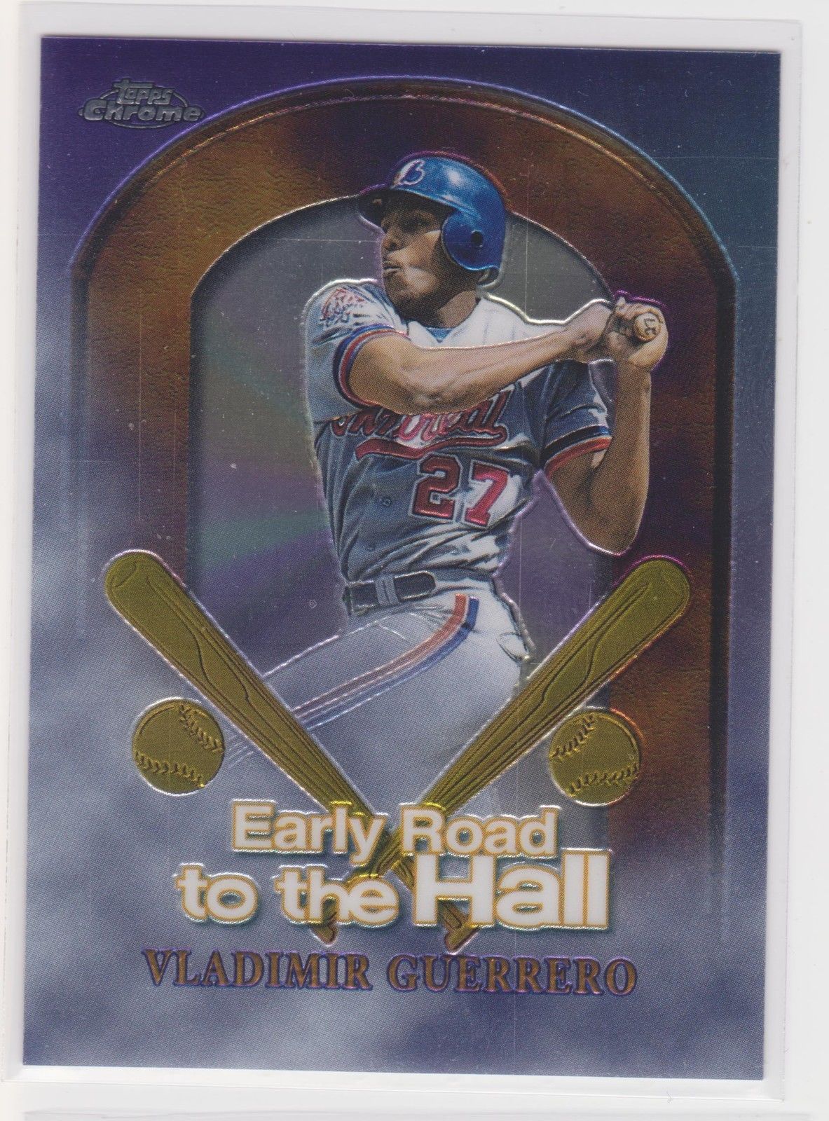 1999 Topps Chrome Early Road to the Hall #ER7 Vladimir Guerrero