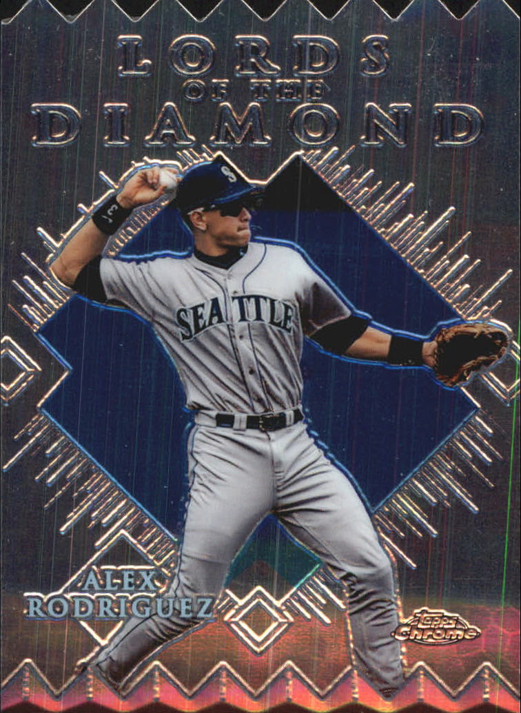 1999 Topps Chrome Lords of the Diamond #LD7 Alex Rodriguez