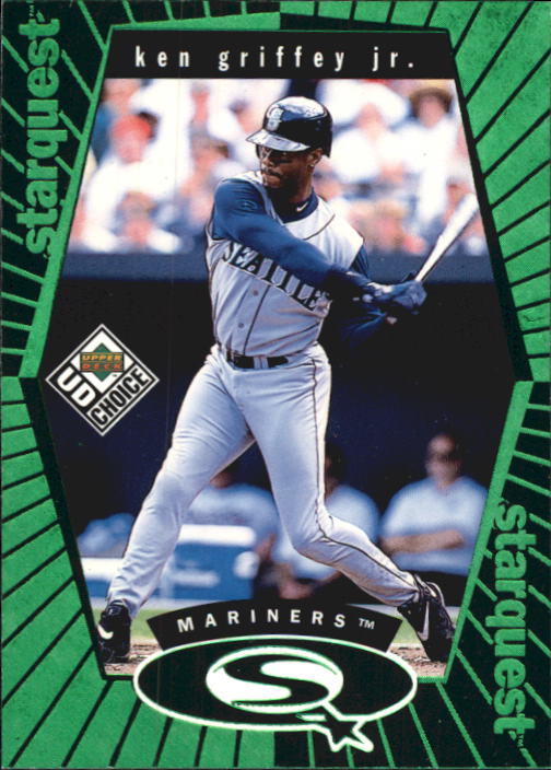 1999 UD Choice StarQuest Green #1 Ken Griffey Jr.