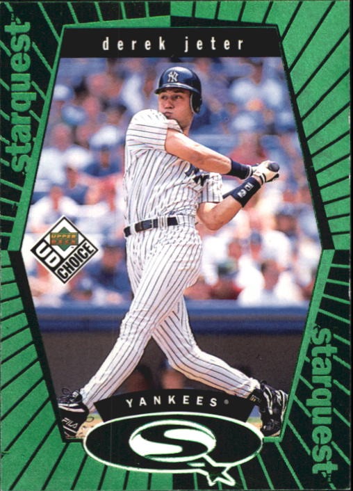 1999 UD Choice StarQuest Green #4 Derek Jeter