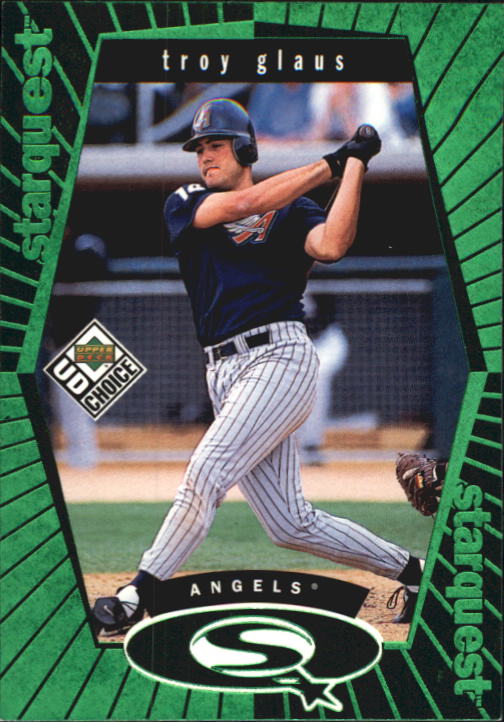 1999 UD Choice StarQuest Green #5 Troy Glaus