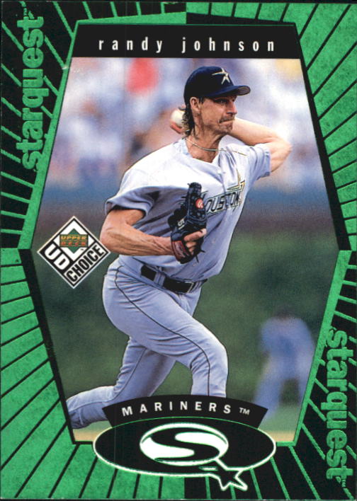 1999 UD Choice StarQuest Green #12 Randy Johnson