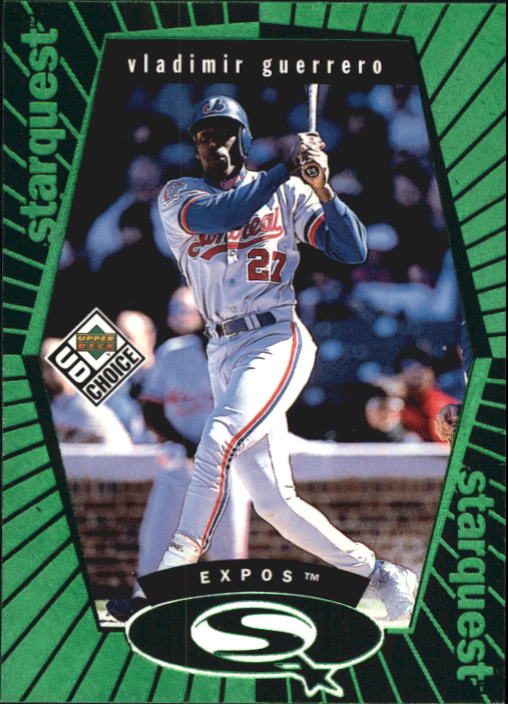 1999 UD Choice StarQuest Green #18 Vladimir Guerrero