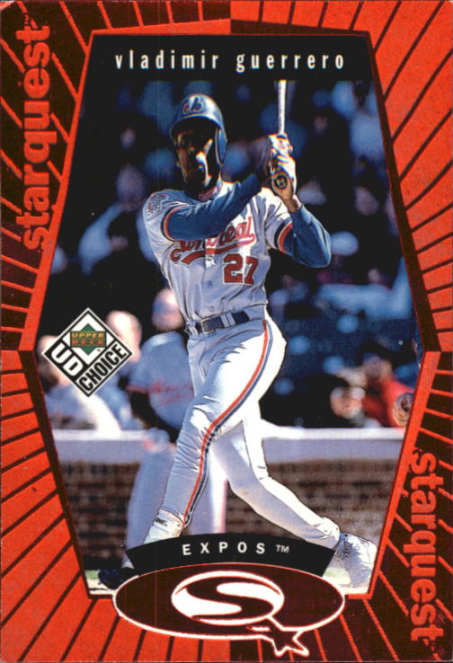 1999 UD Choice StarQuest Red #18 Vladimir Guerrero