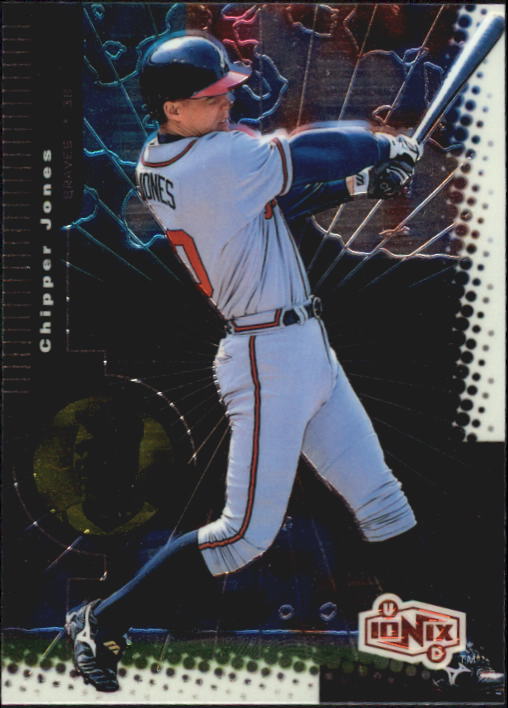 1999 UD Ionix #5 Chipper Jones