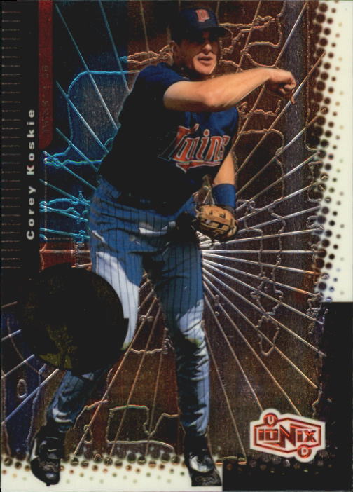 1999 UD Ionix #37 Corey Koskie