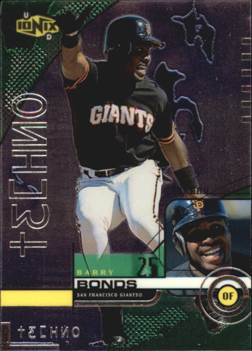 1999 UD Ionix #85 Barry Bonds TECH