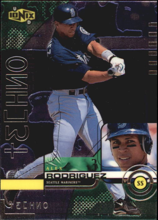 1999 UD Ionix #87 Alex Rodriguez TECH
