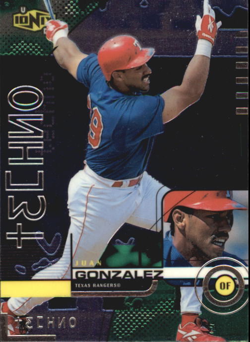 1999 UD Ionix #88 Juan Gonzalez TECH