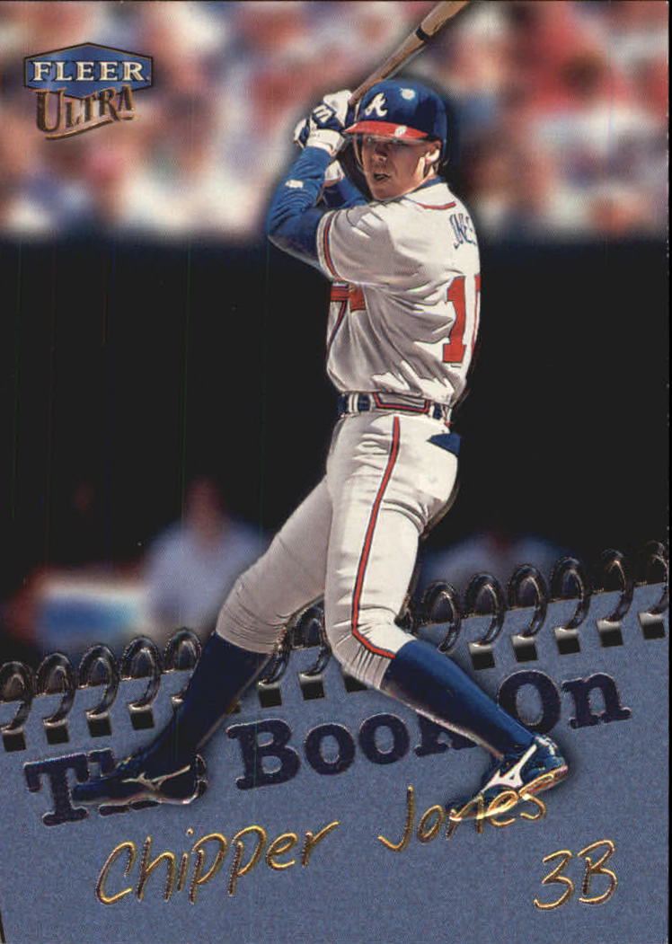 1999 Ultra The Book On #16 Chipper Jones