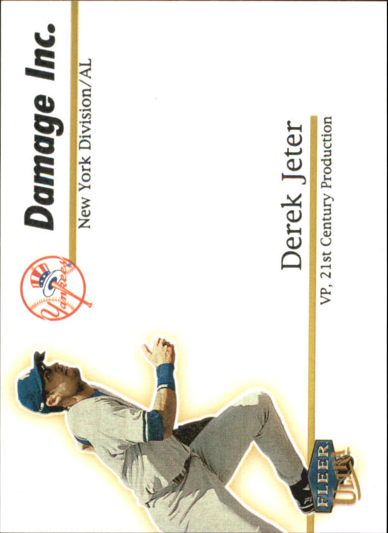 1999 Ultra Damage Inc. #5 Derek Jeter