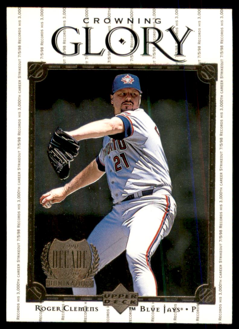 1999 Upper Deck Crowning Glory #CG1 R.Clemens/K.Wood